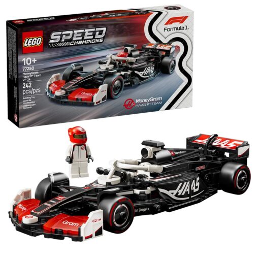 LEGO Speed Champions Auto de Carreras MoneyGram Haas F1 Team VF-24 - 77250