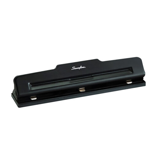 Perforadora de Acero Resistente para 3 Orificios de Capacidad 10 hojas Swingline
