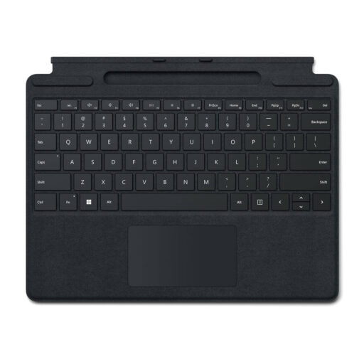 Surface Pro Signature Cobertor Teclado Español para Surface Pro 8, 9 y X- Black