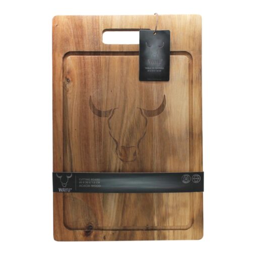 Wayu Tabla de Madera 45x30x1,8cm