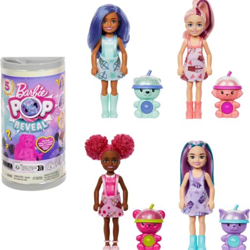 Barbie Chelsea Pop Reveal Té de Burbujas Aleatorio