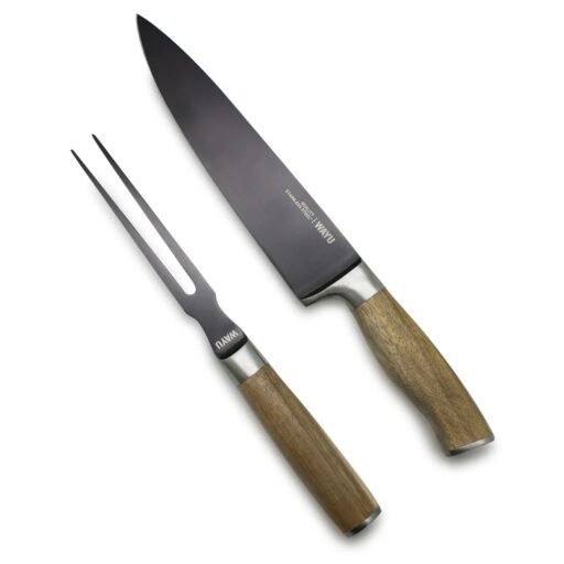 Wayu Cuchillo y Tenedor Parrillero