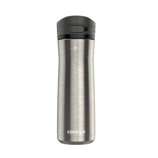 Contigo Jackson Chill 2.0 Autopop Botella de Agua Acero Inoxidable 591ML - Plateado