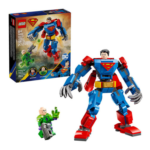 LEGO DC Armadura Robótica de Superman vs. Lex Luthor - 76302