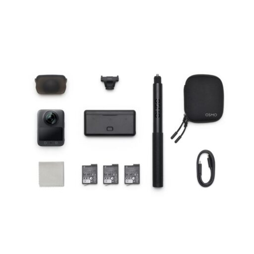 DJI Osmo 360 Adventure Combo Cámara Deportiva - Negro