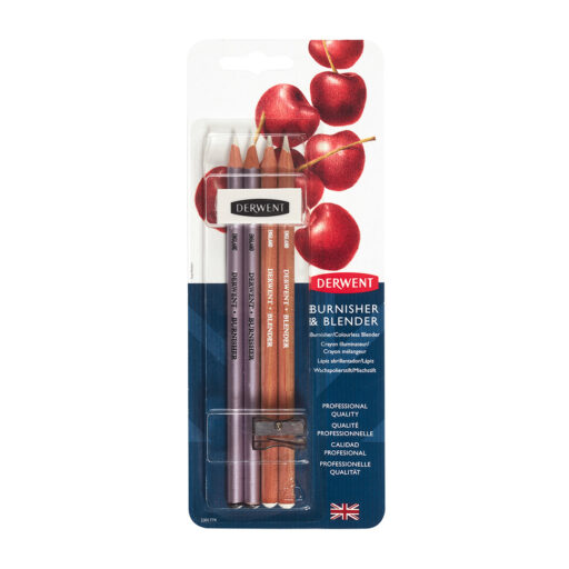 Set 4 Lápices Abrillantador y Mezclador Derwent
