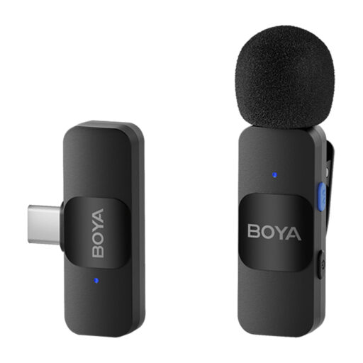 Boya BY-V10 Micrófono Inalámbrico Ultra Compacto y Portable 2.4GHz Conector USB-C