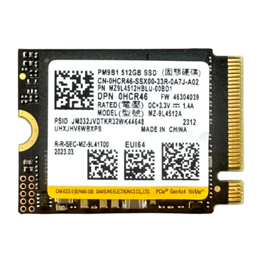 Memoria Samsung de 512GB NVMe Gen 4x4 SSD para notebook [Caja abierta]