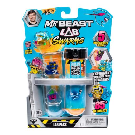 MrBeast Lab Swarms Tubo Ensayo 5 Micro Bestias S2 Atomic
