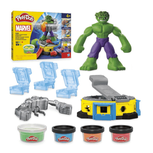 New Play-Doh Hulk Aplasta y Moldea - Hasbro