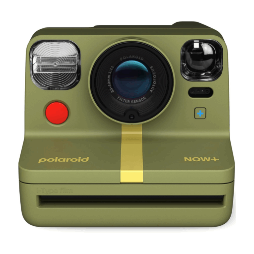 Cámara Instantánea Polaroid Now+ i-Type + Juego de Filtros (Forest Green)