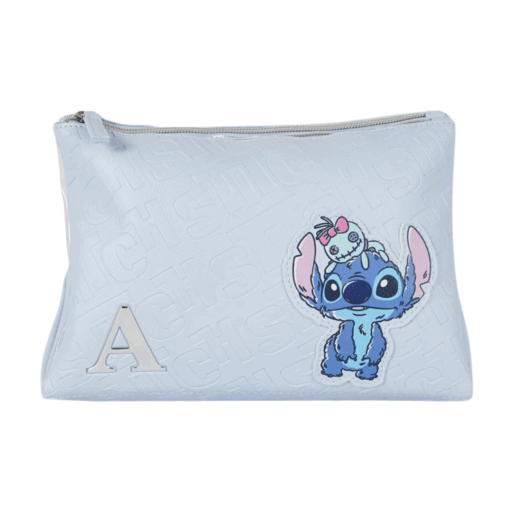 Primark Stitch Cosmetiquero con Inicial Letra "T"