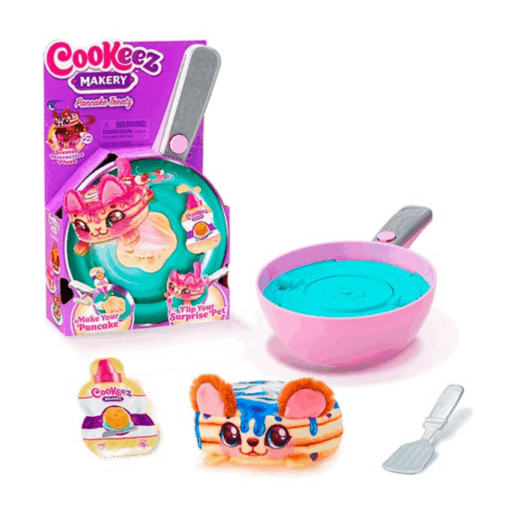 Cookeez Makery Peluche Pancake Voltea el Sarten S2 Sorpresa