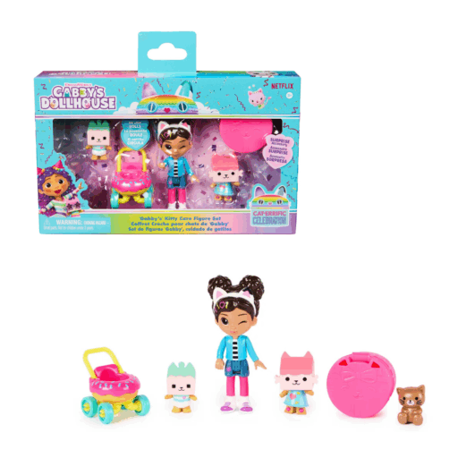 Gabby's Dollhouse Set Cuidado de Gatitos