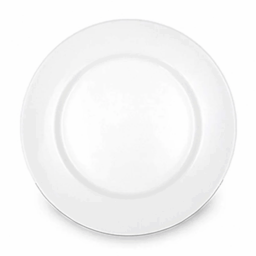 Plato Fondo Cerámica Blanco 26 cm