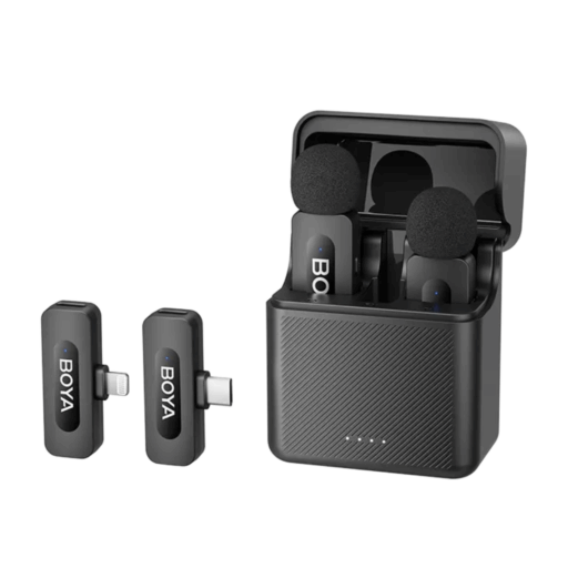 Boya BY-BY-V3 COMBO Micrófono Dóble USB-C y Lightning