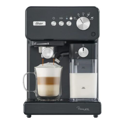 Oster Cafetera Automática de Espresso PrimaLatte BVSTEM6604BK - Negro