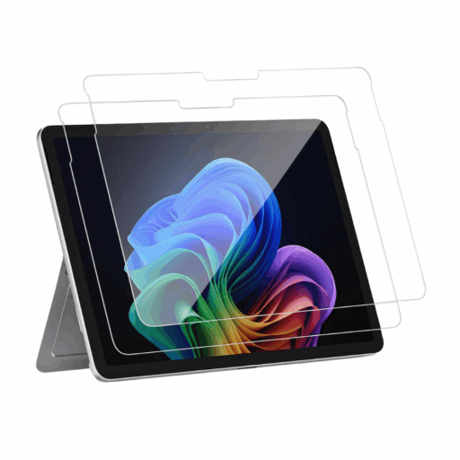 Fintie Paquete de 2 Protectores de Pantalla Vidrio Templado para Microsoft Surface Pro de 12" 2025