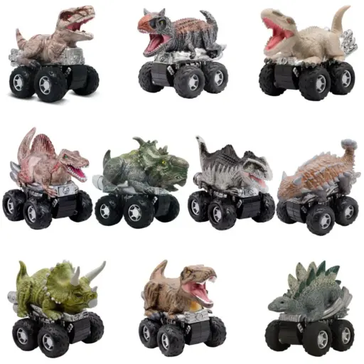 Jurassic World - Dinosaurio Vehículo Pullback Aleatorio