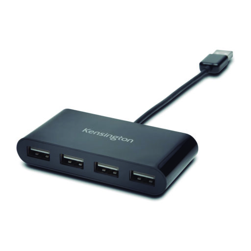 Hub USB 3.0 4 Puertos UH4000 Kensington - Negro