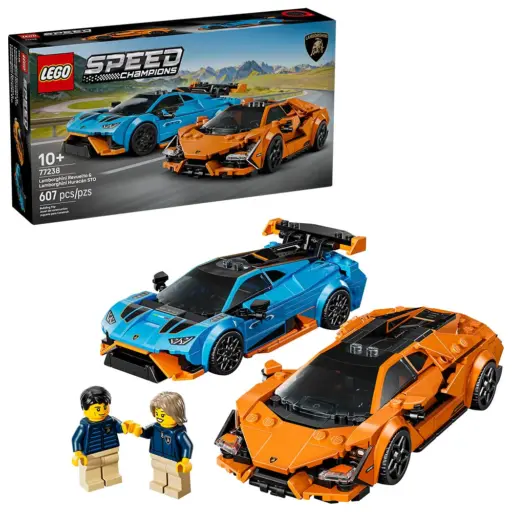LEGO Speed Champions - Lamborghini Revuelto y Huracán Sto - 77238
