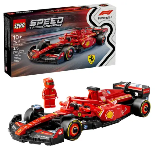 LEGO Speed Champions - Auto de Carreras Ferrari SF-24 F1 - 77242