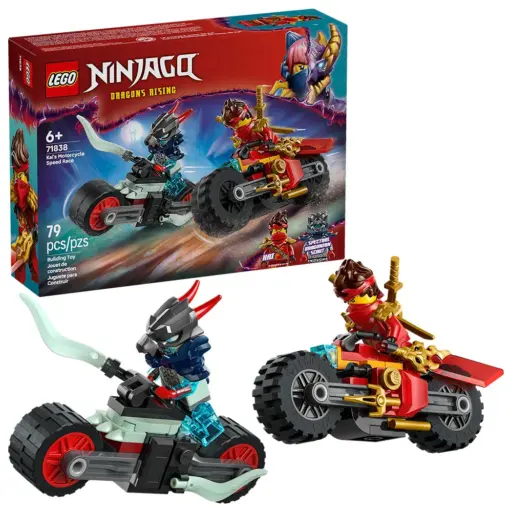 LEGO Ninjago - Carrera Relámpago en Moto de Kai - 71838