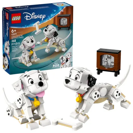 LEGO Disney - Lucky y Penny: Cachorros de 101 Dálmatas - 43271