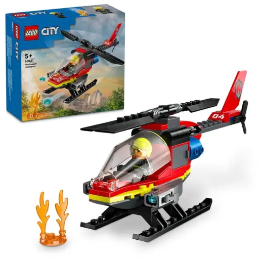 LEGO City - Helicóptero de Rescate de Bomberos - 60411