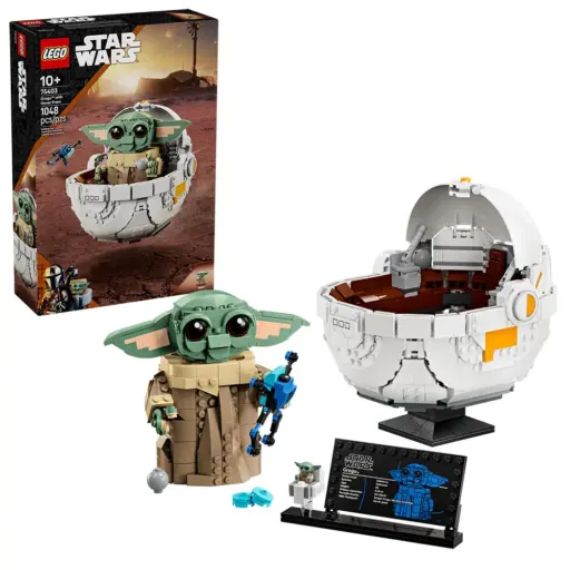 LEGO Star Wars - Grogu con Aerocuna - 75403
