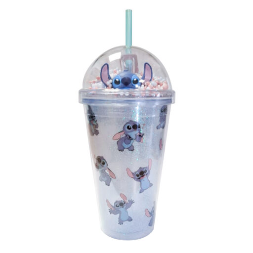 Primark Stitch Vaso Tumbler 450ml 15oz -Celeste