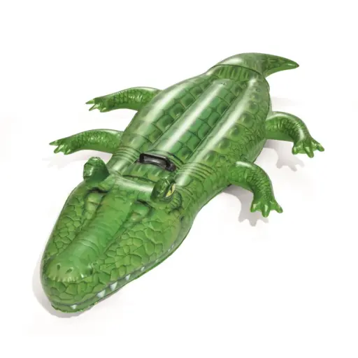 FLOTADOR COCODRILO PREMIUM 213X135CM - 41011