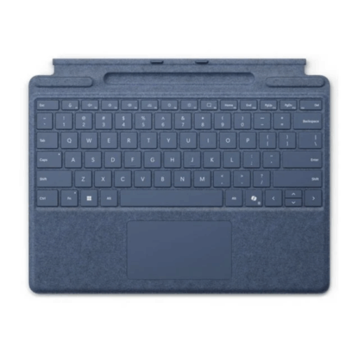 Surface Pro Cobertor Teclado Inglés para Surface Pro 8, 9, 10, 11 – Azul