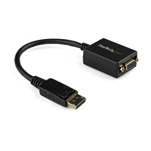 StarTech-Adaptador DisplayPort 1.2 a VGA-1920x1200-Negro