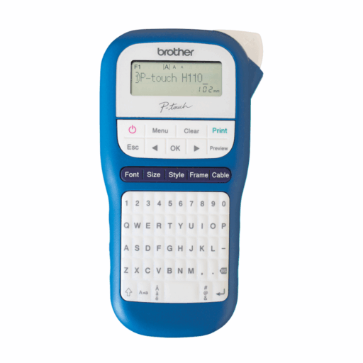 Brother - Rotuladora Básica de Fácil Uso - BR2-229 - Azul