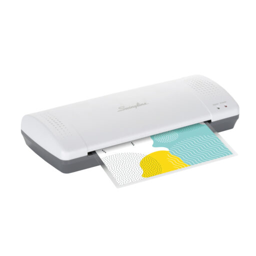 Kit Plastificadora Plata A4/Carta Inspire Plus 22,8 cm Swingline + Caja Pouches de 100 Unidades Tamaño Carta 3 mil (125 Mic) GBC