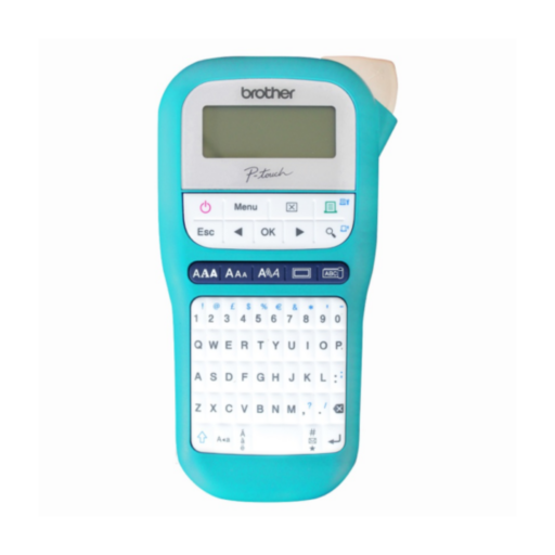 Brother - Rotuladora y Etiquetadora - PTH110BW - Turquesa