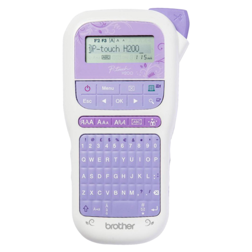 Brother - Rotuladora Y Etiquetadora - PTH200- Morada