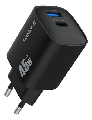 Master-G - Cargador Portátil Carga Rápida 45w + Cable USB-C