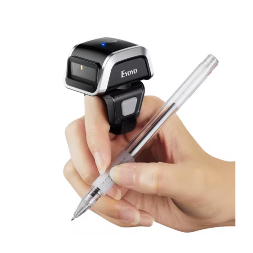 EYOYO - Lector de Código de Barras QR Inalámbrico - Anillo
