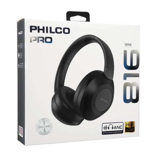 Philco -  Audífono Bluetooth Anc- Negro - PM816