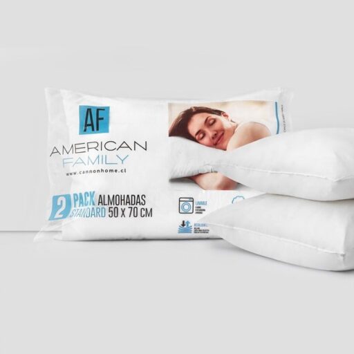 AF - Pack 2 Almohadas 50x70cm Comprimida