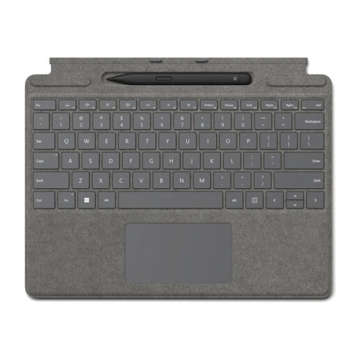 Surface Pro Teclado Español con Slim Pen 2 para Surface Pro 8, 9, 10, 11 – Platinum