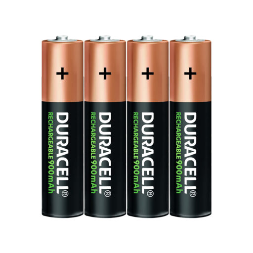 Pack 4 Pilas AAA Recargables Duracell 900mAh