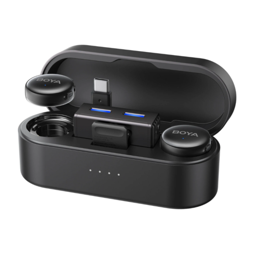 Boya  - Micrófono Doble con IA  -  Conector USB-C
