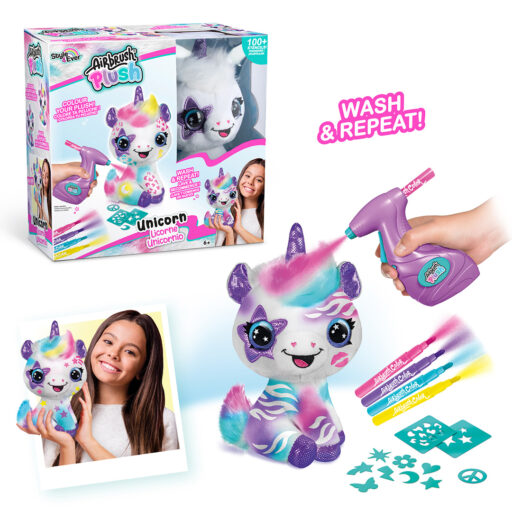 Airbrush Plush Colorea tu Unicornio