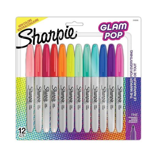 Sharpie - Glam Pop - 12 Marcadores Colores Surtidos